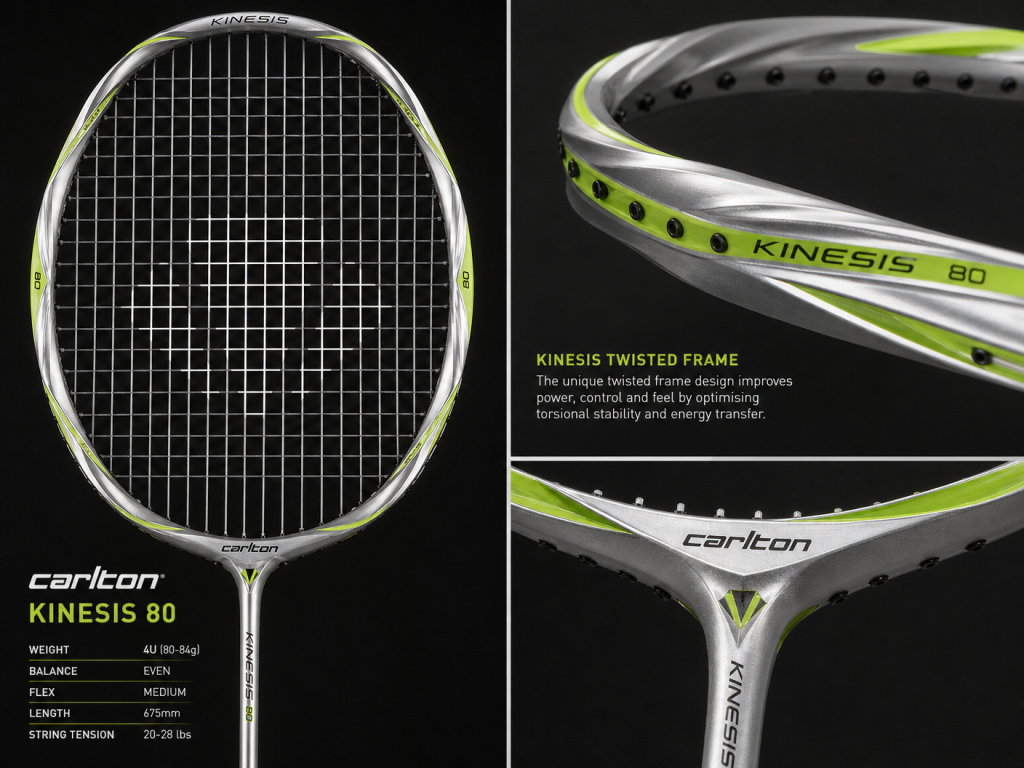 Carlton Kinesis 80 badminton racket