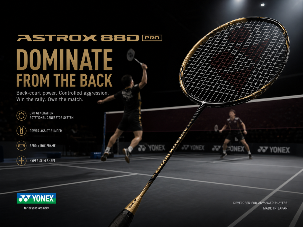 Yonex Astrox 88D Pro badminton racket