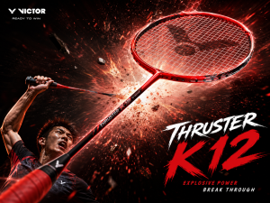 Victor Thruster K 12 badminton racket