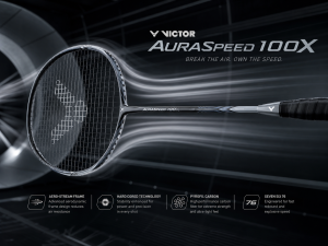 Victor Auraspeed 100X badminton racket