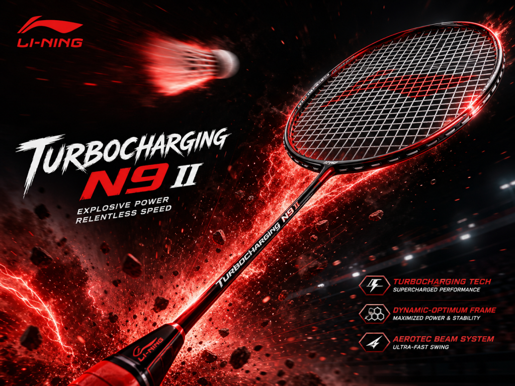 Li-Ning Turbocharging N9 II badminton racket